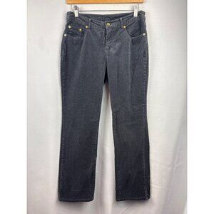 Women’s Completely Me by Liz Lange Size Petite 6 Grey Corduroy Pants